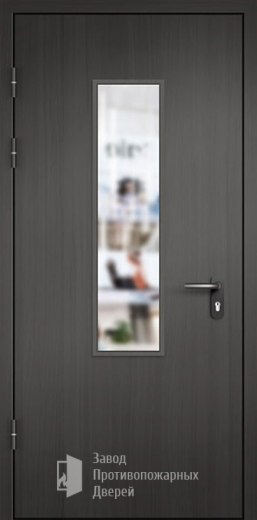 Фото двери «МДФ однопольная со стеклом №9» в Ликино-Дулёво