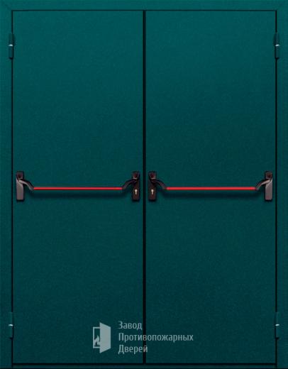 Фото двери «Двупольная глухая с антипаникой №16» в Ликино-Дулёво