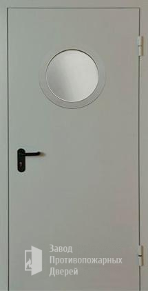 Фото двери «Однопольная с круглым стеклом EI-30» в Ликино-Дулёво