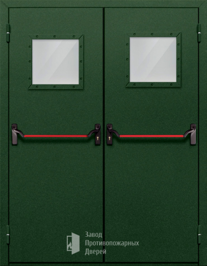 Фото двери «Двупольная со стеклом и антипаникой №59» в Ликино-Дулёво