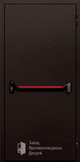 Фото двери «Однопольная глухая с антипаникой №410» в Ликино-Дулёво