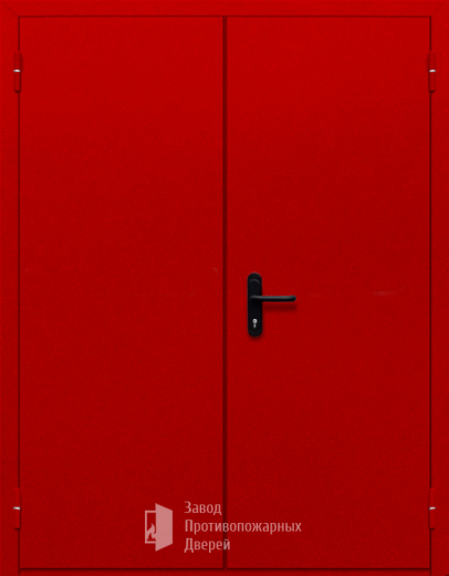 Фото двери «Двупольная глухая (красная)» в Ликино-Дулёво