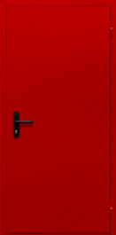 Фото двери «Однопольная глухая (красная)» в Ликино-Дулёво
