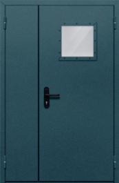 Фото двери «Полуторная со стеклом №87» в Ликино-Дулёво