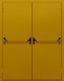 Фото двери «Двупольная глухая с антипаникой №15» в Ликино-Дулёво