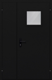 Фото двери «Полуторная со стеклом №84» в Ликино-Дулёво