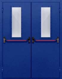 Фото двери «Двупольная со стеклом и антипаникой №63» в Ликино-Дулёво