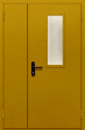 Фото двери «Полуторная со стеклом №25» в Ликино-Дулёво