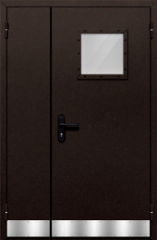Фото двери «Полуторная с отбойником №42» в Ликино-Дулёво